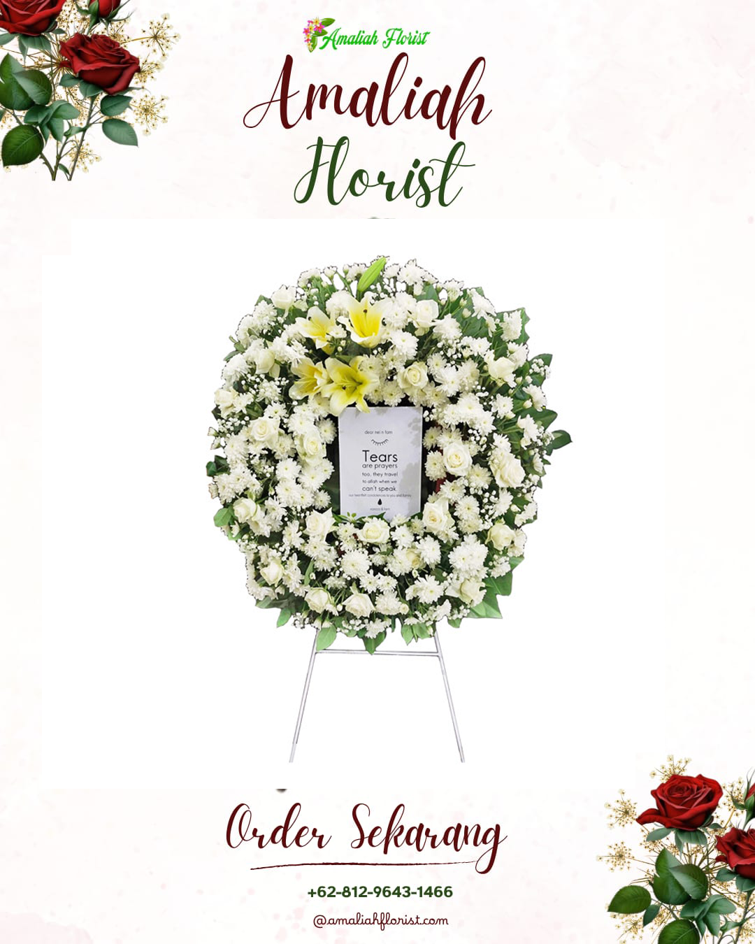 Krans Bunga Duka Pakisjaya