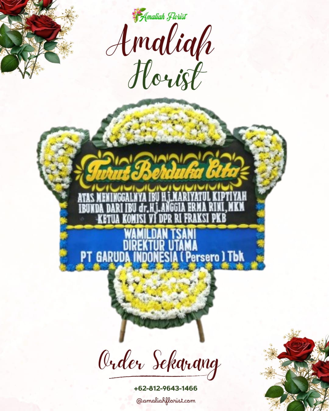 Papan Bunga Duka Pakisjaya